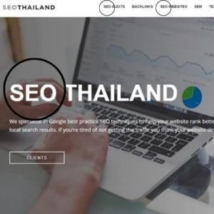 SEO-Thailand-website-landing-page