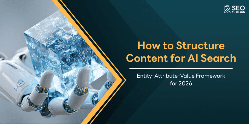 How to Structure Content for AI Search Entity-Attribute-Value Framework for 2026
