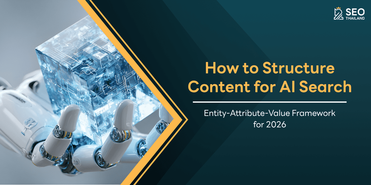 How to Structure Content for AI Search Entity-Attribute-Value Framework for 2026